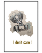 60x90 cm / 24x36″ / Cadre noir