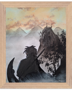 20x25 cm / 8x10″ / Cadre en bois / Prêt à être accroché