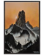 60x90 cm / 24x36″ / Black frame / Ready-to-hang