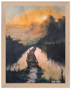 27x35 cm / 11x14″ / Wood frame / Ready-to-hang