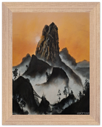 15x20 cm / 6x8″ / Wood frame / Ready-to-hang