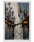 28x43  cm / XL (11x17″) / Cadre blanc / Prêt à être accroché