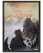 A2 (42 x 59.4  cm) / Black frame / Ready to be hung