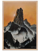 50x70 cm / 20x28″ / Wood frame / Ready-to-hang