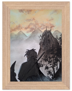 13x18 cm / 5x7″ / Cadre en bois / Prêt à être accroché