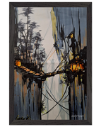 28x43  cm / XL (11x17″) / Cadre noir / Prêt à être accroché