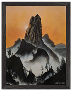 27x35 cm / 11x14″ / Black frame / Ready-to-hang