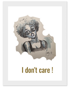 13x18 cm / 5x7″ / Cadre blanc