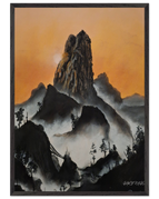 A1 (59.4 x 84.1  cm) / Black frame / Ready-to-hang