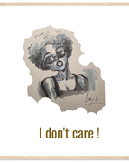 50x50 cm / 20x20″ / Cadre en bois