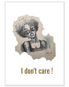 A1 (59.4 x 84.1  cm) / Cadre blanc