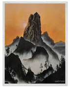 60x80 cm / 24x32″ / White frame / Ready-to-hang