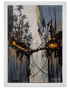 A3 (29.7 x 42  cm) / Cadre blanc / Prêt à être accroché