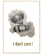 70x100 cm / 28x40″ / Cadre en bois