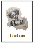 60x80 cm / 24x32″ / Cadre noir