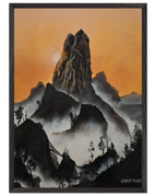 50x70 cm / 20x28″ / Black frame / Ready-to-hang