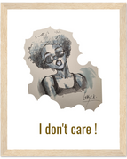 20x25 cm / 8x10″ / Cadre en bois