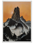 A1 (59.4 x 84.1  cm) / White frame / Ready-to-hang