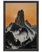 30x45 cm / 12x18″ / Black frame / Ready-to-hang