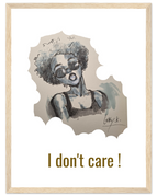 30x40 cm / 12x16″ / Cadre en bois