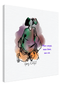 Vertical / Mince / 60x60 cm / 24x24″