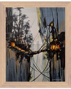 20x25 cm / 8x10″ / Cadre en bois / Prêt à être accroché