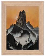 13x18 cm / 5x7″ / Wood frame / Ready-to-hang