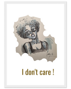 A3 (29.7 x 42  cm) / Cadre blanc