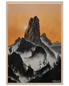 60x90 cm / 24x36″ / Wood frame / Ready-to-hang