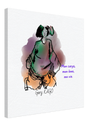 Vertical / Mince / 50x50 cm / 20x20″