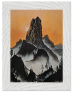 13x18 cm / 5x7″ / White frame / Ready-to-hang