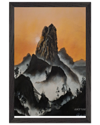 28x43  cm / XL (11x17″) / Black frame / Ready-to-hang