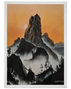 A2 (42 x 59.4  cm) / White frame / Ready-to-hang