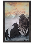 28x43  cm / XL (11x17″) / Cadre noir / Prêt à être accroché