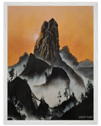 45x60 cm / 18x24″ / White frame / Ready-to-hang