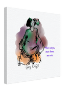 Vertical / Mince / 40x40 cm / 16x16″