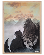 A2 (42 x 59.4  cm) / Wooden frame / Ready to be hung