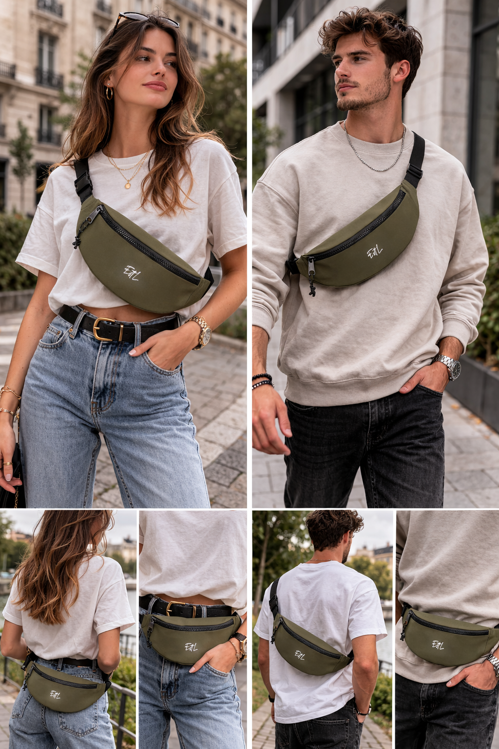 BagBase® Recycled Fanny Pack – 3 L