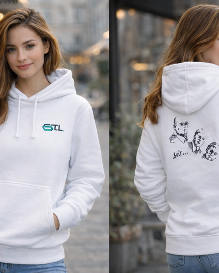 SUIT / Sweatshirt à capuche personnalisé  / Drummer 2.0 Stanley / Stella  - Unisexe - Coton Bio