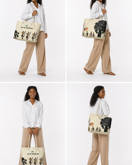 Sac Week-End  EST.L Grand Format JOY & FREEDOM – Design par Gary KAGO