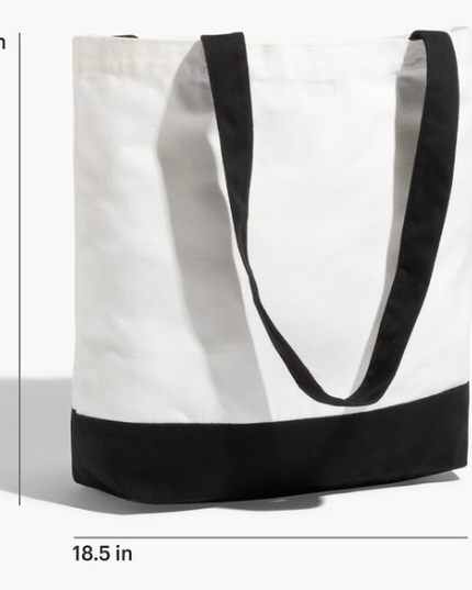 Large cotton tote bag - JOY & FREEDOM Collection – EST.L