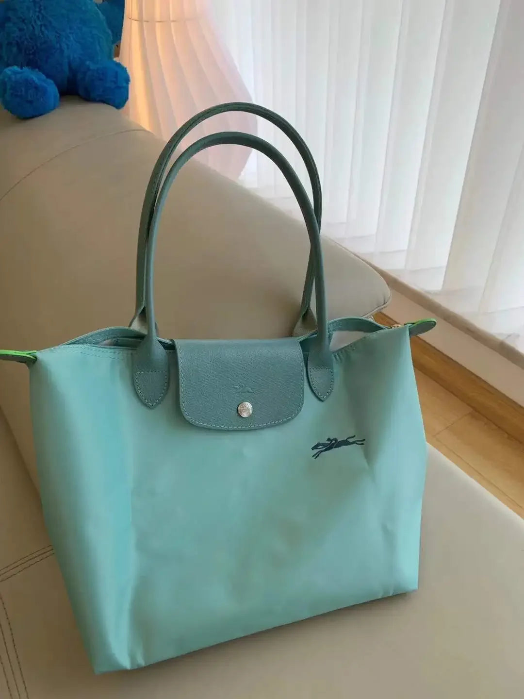 Nouvelle mode à Long manche grand sac fourre-tout étanche femmes sacs sous les bras boulette sac simple épaule LONGCHAMP sacs à bandoulière