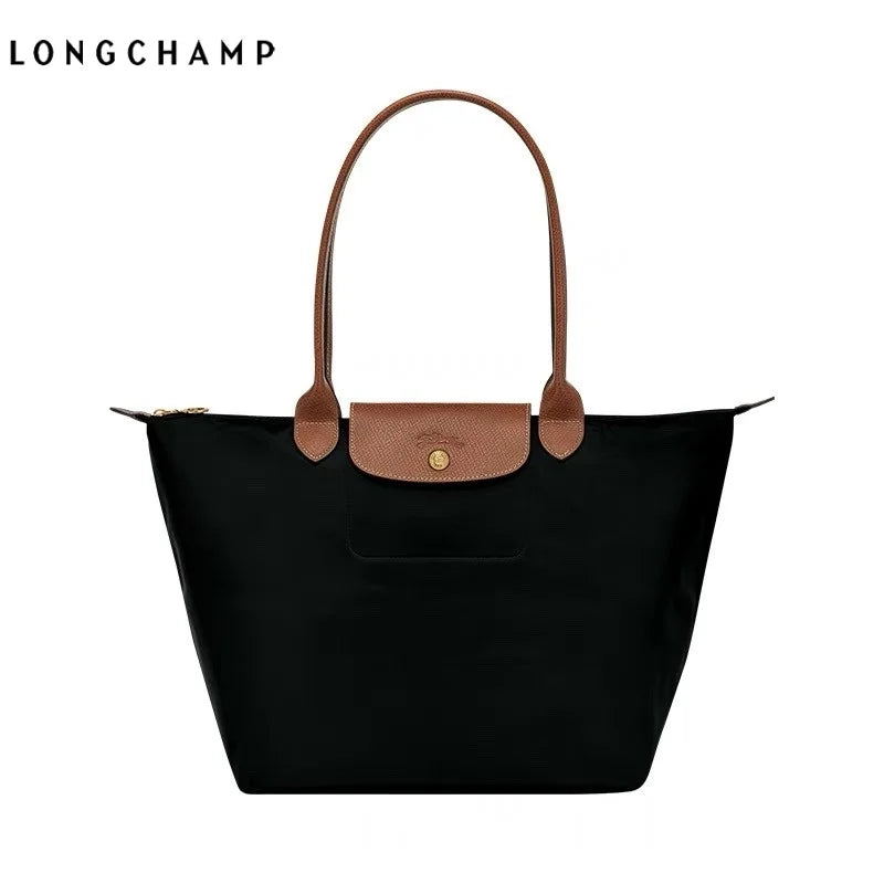 Nouvelle mode à Long manche grand sac fourre-tout étanche femmes sacs sous les bras boulette sac simple épaule LONGCHAMP sacs à bandoulière