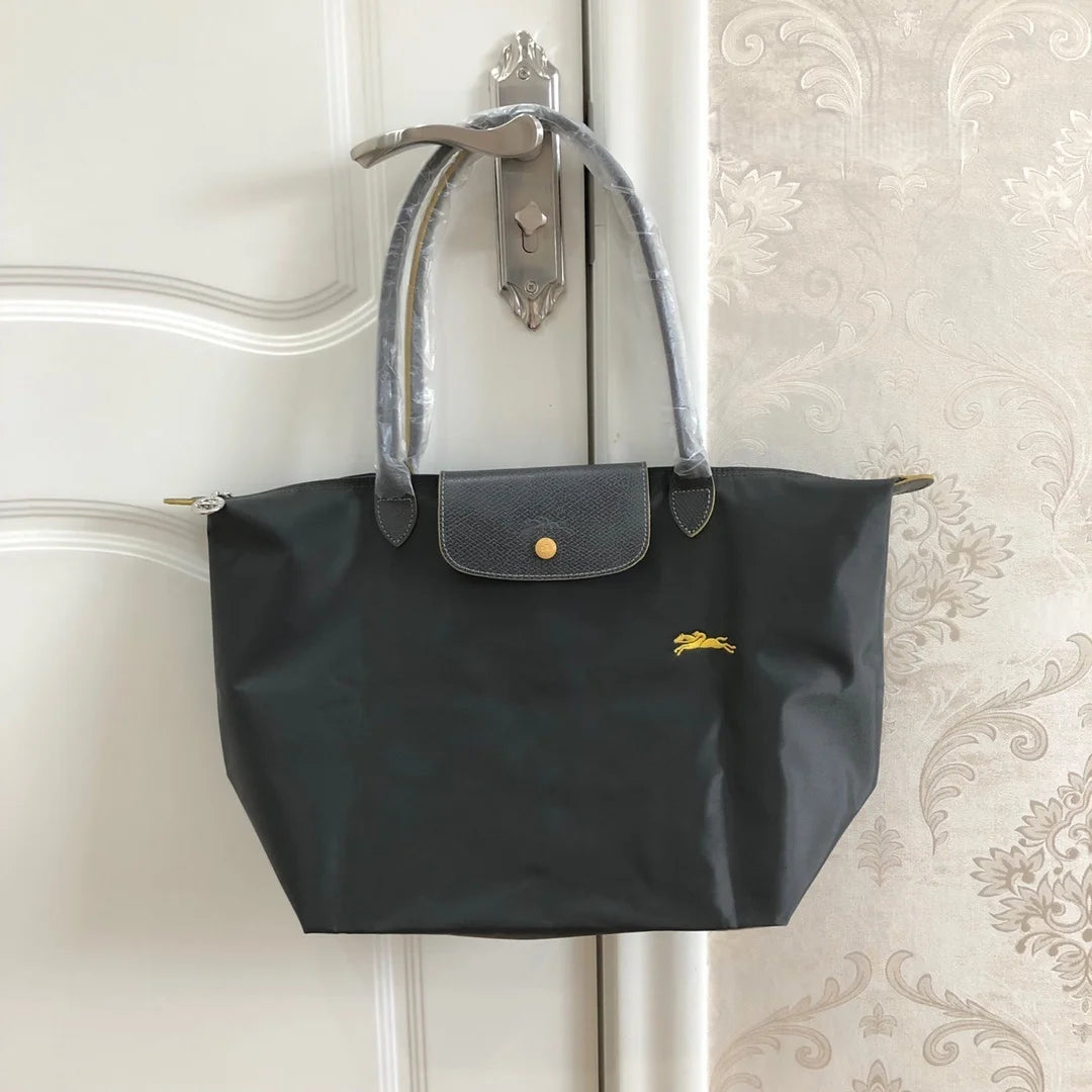 Nouvelle mode à Long manche grand sac fourre-tout étanche femmes sacs sous les bras boulette sac simple épaule LONGCHAMP sacs à bandoulière