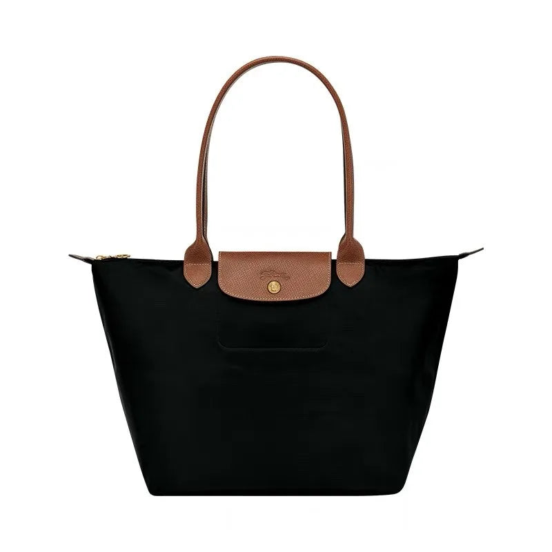 Nouvelle mode à Long manche grand sac fourre-tout étanche femmes sacs sous les bras boulette sac simple épaule LONGCHAMP sacs à bandoulière