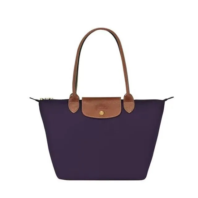 Nouvelle mode à Long manche grand sac fourre-tout étanche femmes sacs sous les bras boulette sac simple épaule LONGCHAMP sacs à bandoulière