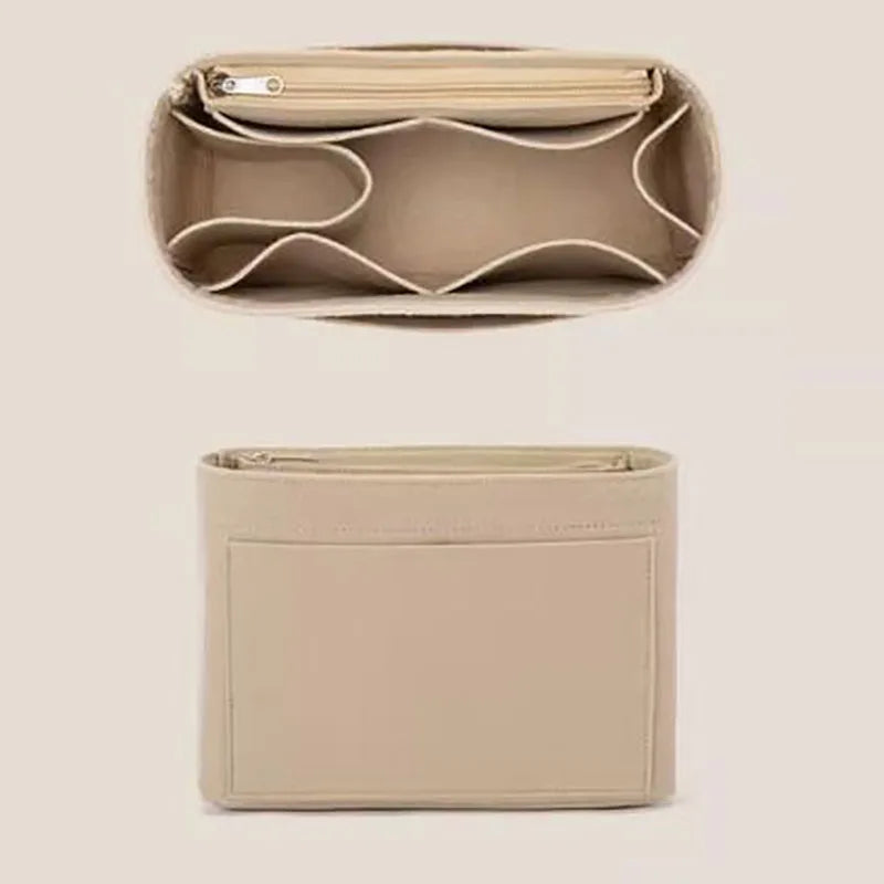 Organisateur de pochette souple, sac intérieur en feutre, doublure de sac à main pour sac à dos Longchamp Le Pliage