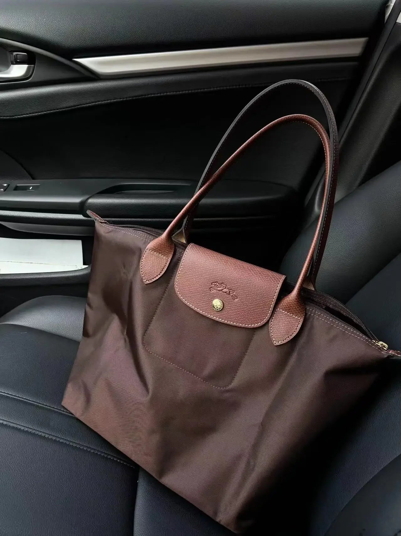 Nouvelle mode à Long manche grand sac fourre-tout étanche femmes sacs sous les bras boulette sac simple épaule LONGCHAMP sacs à bandoulière