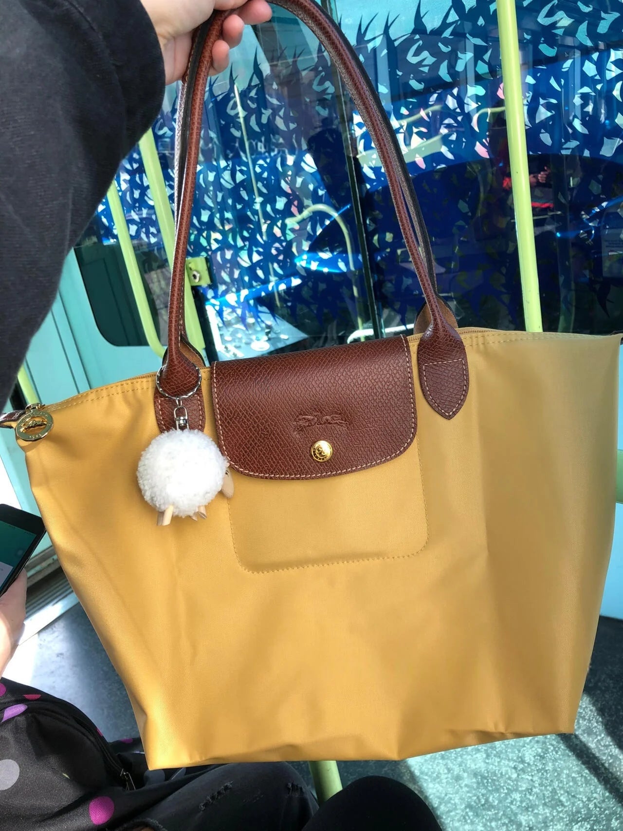 Nouvelle mode à Long manche grand sac fourre-tout étanche femmes sacs sous les bras boulette sac simple épaule LONGCHAMP sacs à bandoulière