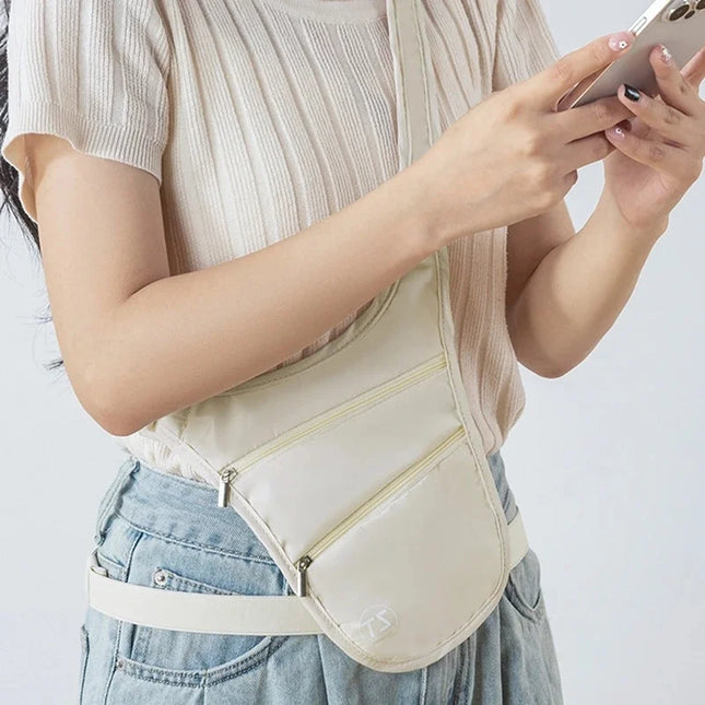 Borsa sportiva/da viaggio con cintura antifurto